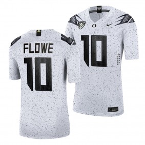 Justin Flowe Oregon Ducks Eggshell White Limited Football Jersey