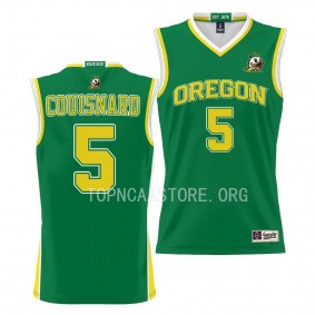 Jermaine Couisnard Oregon Ducks NIL Pick-A-Player Basketball Jersey - Green