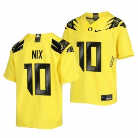 Oregon Ducks Vapor Fusion Bo Nix Yellow Replica Football Jersey