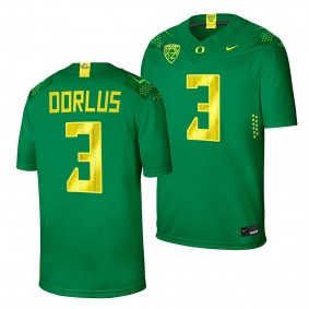 Brandon Dorlus Oregon Ducks College Football Green Home Jersey