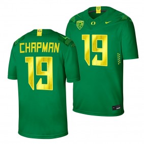 Caleb Chapman Oregon Ducks College Football Green Home Jersey