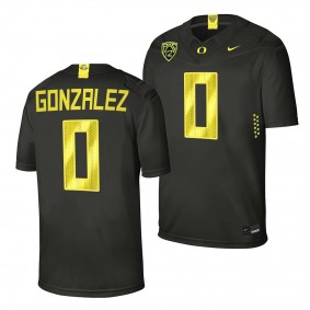 Christian Gonzalez Oregon Ducks Black College Football Jersey