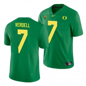 Oregon Ducks CJ Verdell #7 Jersey College Football Game Jersey - Green