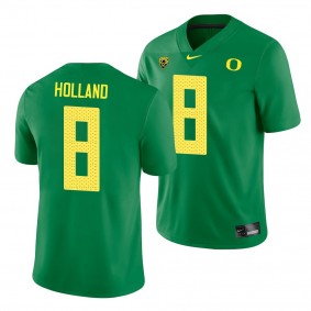 Oregon Ducks Jevon Holland #8 Jersey College Football Game Jersey - Green