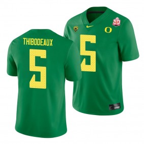 Kayvon Thibodeaux #5 Oregon Ducks 2021 Fiesta Bowl College Football Jersey - Green