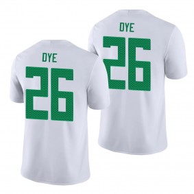 Oregon Ducks Travis Dye #26 Jersey Game College Football Jersey - White