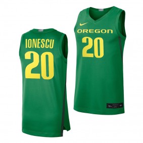 Oregon Ducks Sabrina Ionescu Jersey Limited College Basketball Men's Jersey - Green